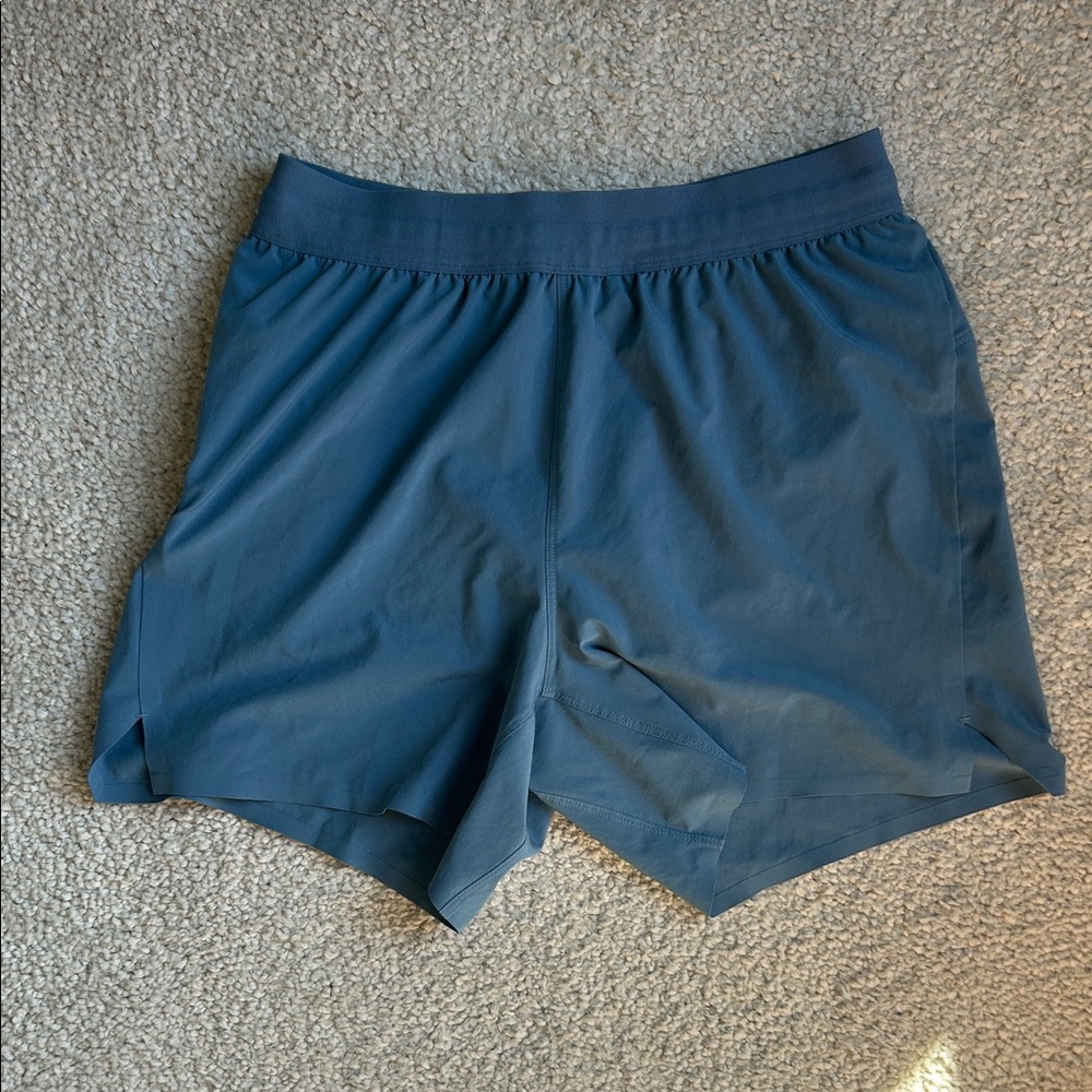 Men's Blue Athletic Shorts